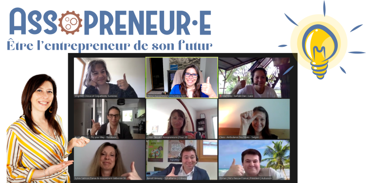 Logo S’y prendre avec Assopreneur.e