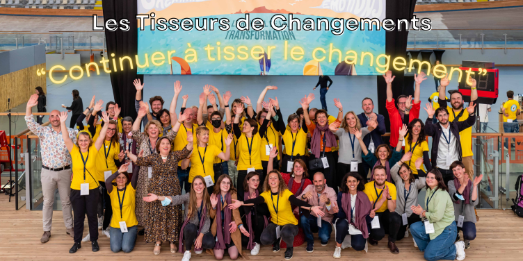 Logo Tisseurs de Changements : “On ne vend pas de tapis, on tisse une trame”