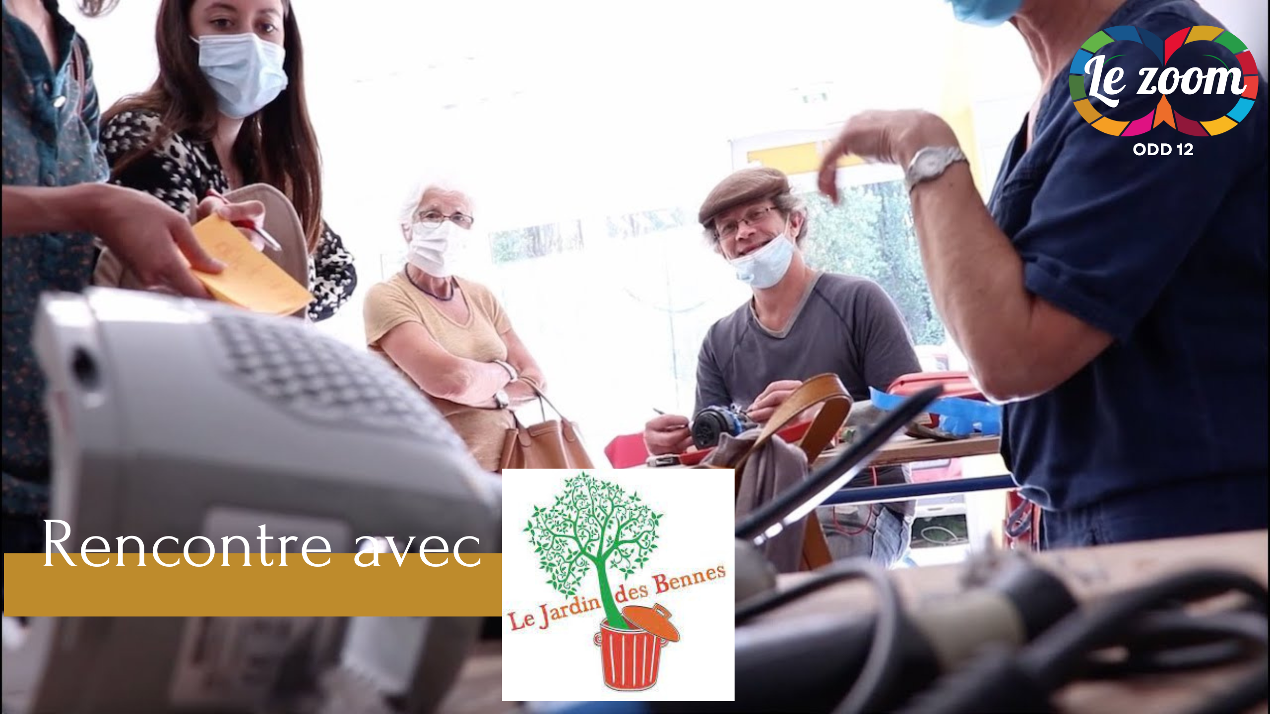 Logo Jardin des bennes – Réduction des déchets « for rêveurs »
