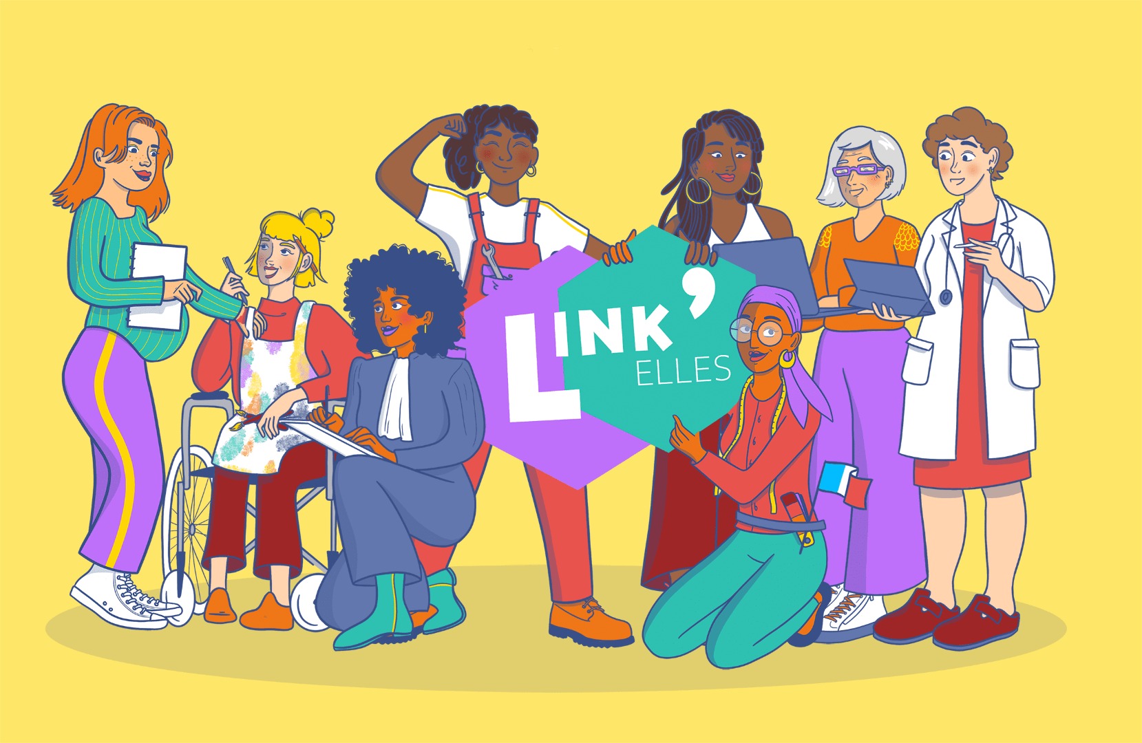 Logo Link&rsquo;Elles